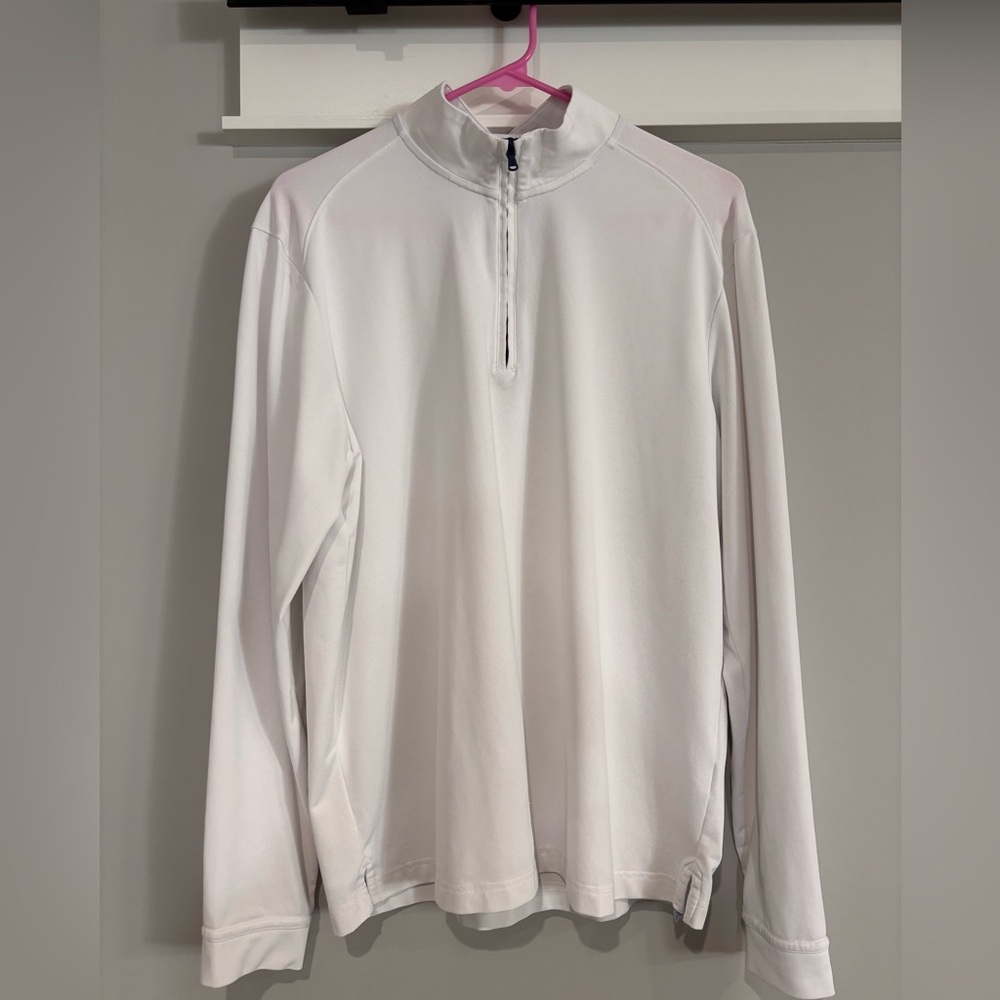 Johnnie-O Men’s Quarter Zip Pullover – Size Medium – Good Condition